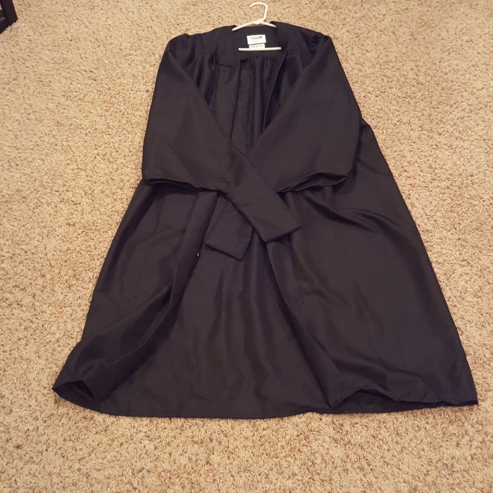 Jostens Black Masters Graduation Gown